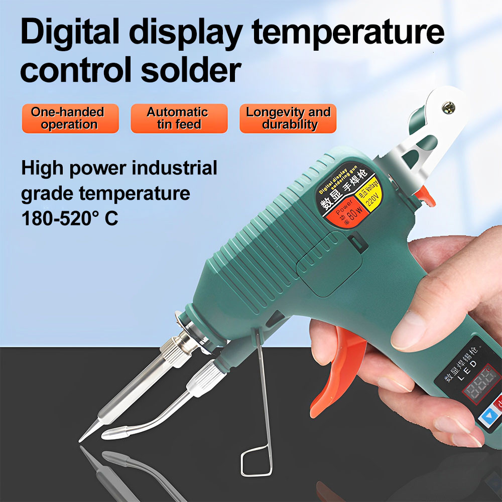 Industrial Laser Soldering Iron - 80W 120W Digitale Handheld Soldeerpistool US