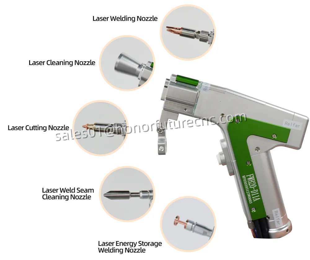Industrial Laser Machine Price - 5-in-1 draagbare industriële batterij laserlasmachine Raycus