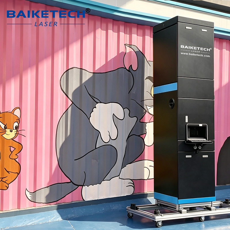 Industrial Print & Laser Inc - Industriële TH-UP2880H Plus High-Jet Muurprinter –