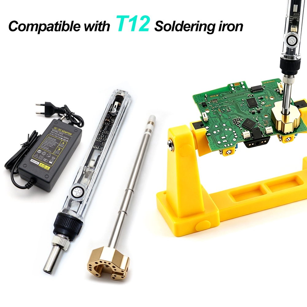 Industrial Laser Soldering Iron - T12 Soldeerpuntset, reparatieset voor gamecontrollers en