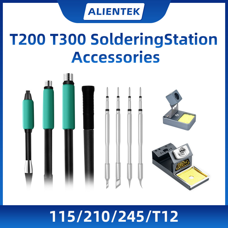 Industrial Laser Soldering Iron - ALIENTEK T200 Soldeerbout Handvat VOOR C210/C245/c115/T12