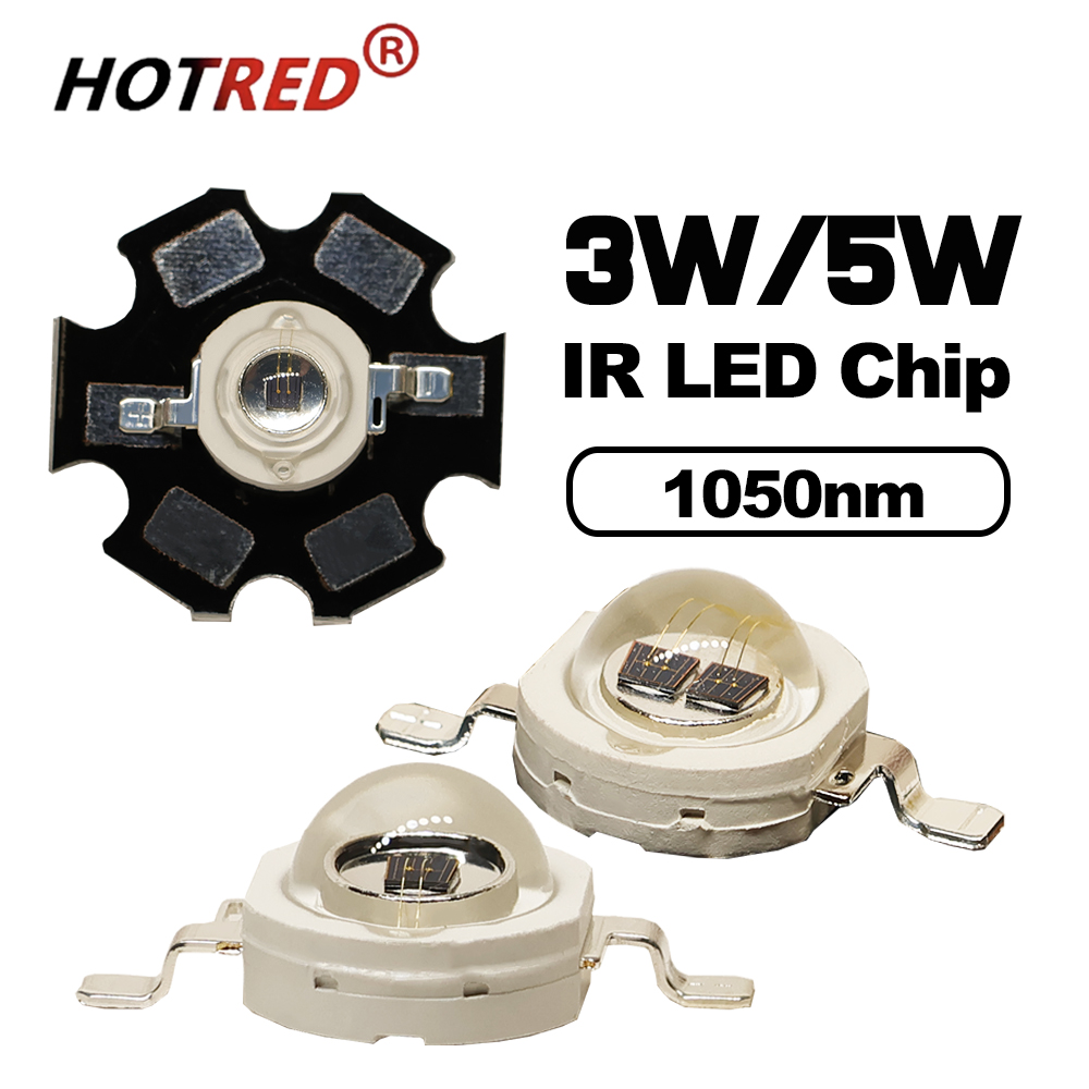 Industrial Laser Beam - 1-10 stuks IR LED 3W 5W