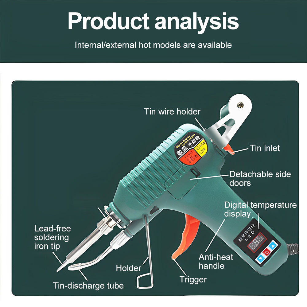 80W 120W Digitale Handheld Sol - Industrial Laser Soldering Iron recensie en prijs