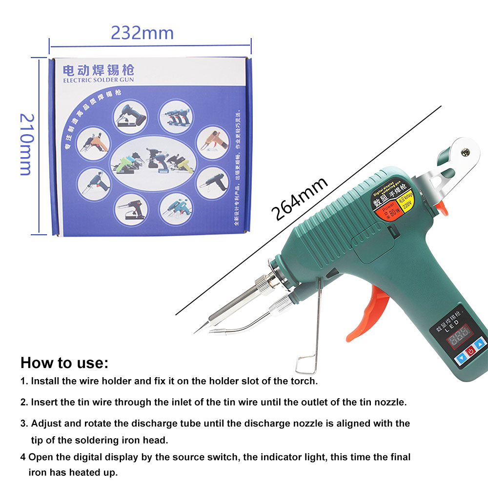 80W 120W Digitale Handheld Sol - Industrial Laser Soldering Iron recensie en prijs