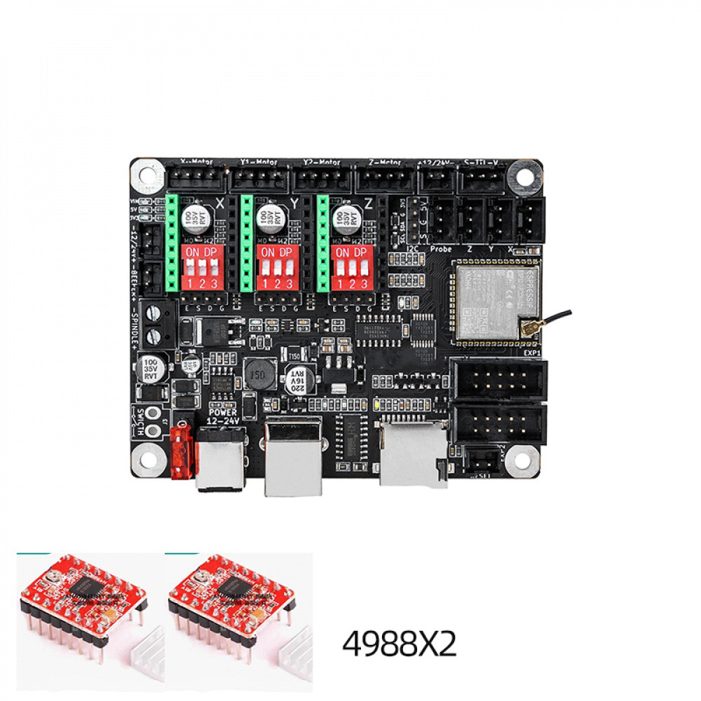 12 V/24 V Kleine DIY Laser Gra - Controller Grbl Board recensie en prijs