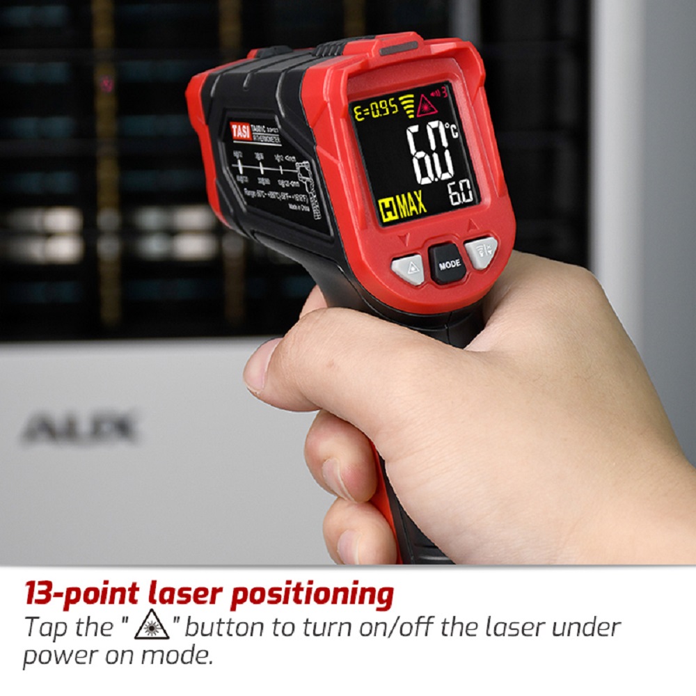 TASI TA601A TA601B TA601C Infr - Industrial Laser Temperature recensie en prijs