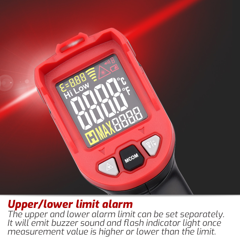 TASI TA601A TA601B TA601C Infr - Industrial Laser Temperature recensie en prijs